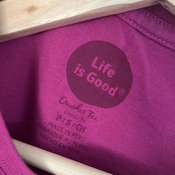 LIFE IS GOOD WOMENS CRUSHER TEE BEACH VIBES SIZE SMALL - Picture 4 of 8